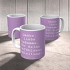 Mr. & Mrs. Panda Tasse Spruch Liebe Hebamme - Geschenk,