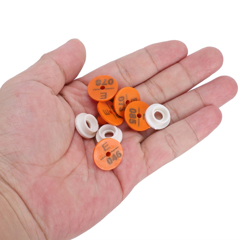 100 Sets Rabbits Ear Tag Numbered Ear Marker Animal Identification