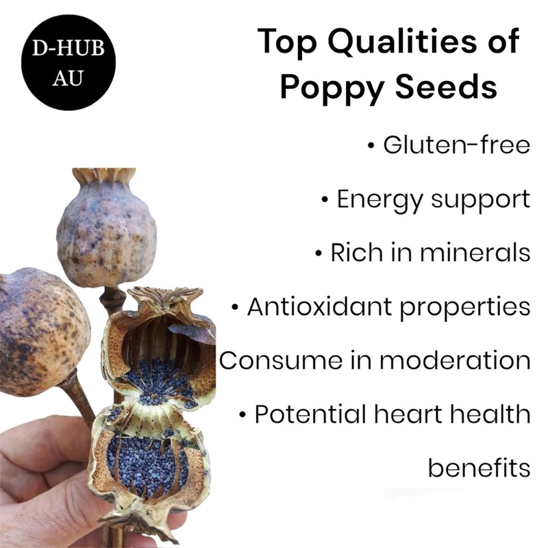 100g Poppy Seeds I Ideal for Culinary Delights Baking, Cooking,