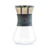 CAFE BREW COLLECTION Pour Over Coffee Maker with Permanent Filter,