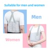 Solmyr Rib Injury Belt Chest Binder, Chest Brace Chest Compression