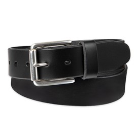 Docker's Men's Essential Casual Leather Belt, Black