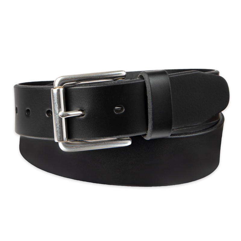 Docker's Men's Essential Casual Leather Belt, Black
