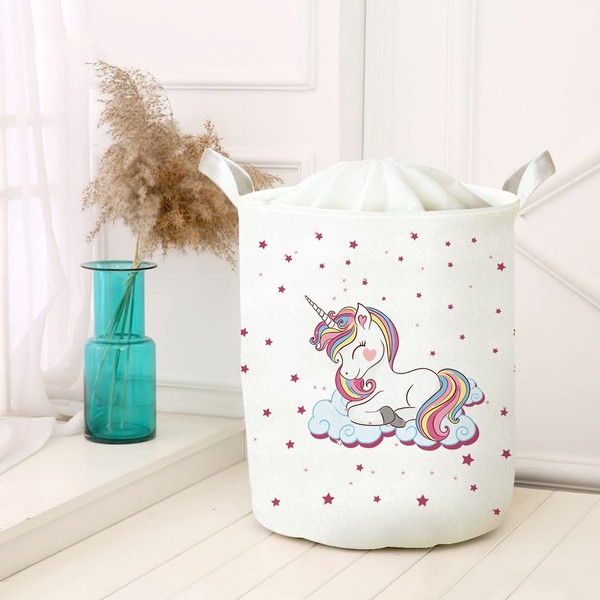 Çok Amaçlı Oyuncak Saklama Kutusu Kirli Çamaşır Piknik Sepeti Katlanır