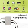 Go Green Power Inc. 6-Outlet Side Mount Wall Tap Adapter,