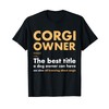 Dog Corgi Owner Definition T-Shirt