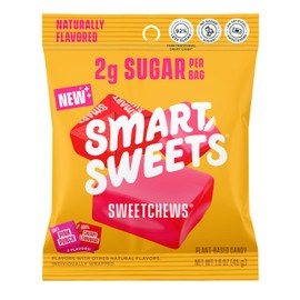 SmartSweets SweetChews, 1.6oz (Pack of 14), Candy With Low Sugar & Calorie, Healthy Snacks For Kids & Adults