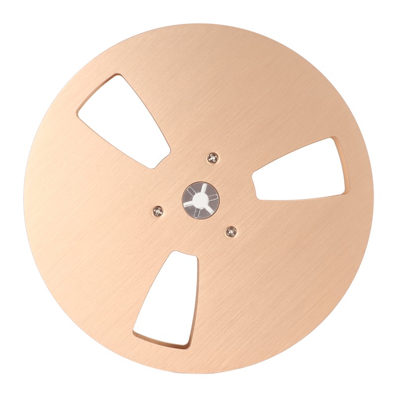 1/4 7 Inch Empty Tape Reel Aluminum Alloy 3 Hole
