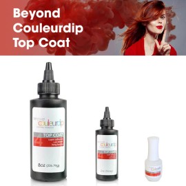 Beyond Couleurdip Top Coat - 3 Sizes - 0.5 oz