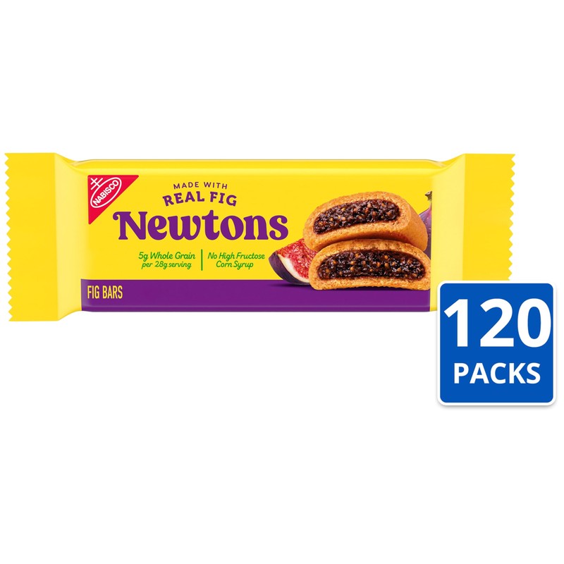 Newtons Soft & Fruit Chewy Fig Cookies, (Fig Bars), 120