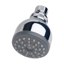 Symmons 4-141-1.5 1-Spray 2.8 in. Fixed Showerhead in Polished Chrome (1.5 GPM)