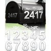 Mailbox Numbers, Reflective Mailbox Numbers for Outside (6 Sets), Waterproof
