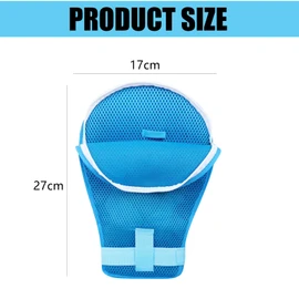 Hand Restraints for Elderly Dementia Patients, Restraint Mitts Dementia Product for Elderly, Medical Mittens, Hand Mittens for Adults, Dementia Restraint Gloves to Prevent Scratching for Unisex