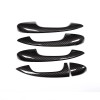 momocar Carbon Fiber ABS Side Door Handle Trim For Benz