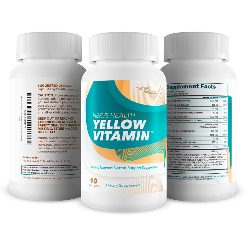 True You Health Yellow Vitamin for Nerves - Our Best