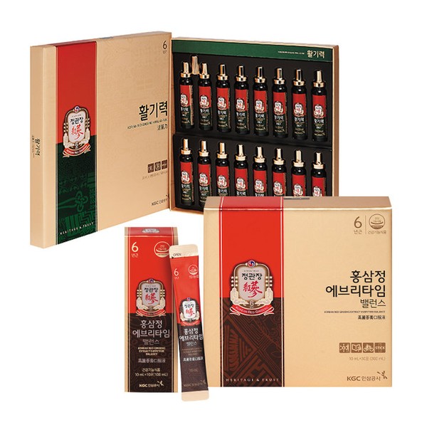 CheongKwanJang [Onsale] Red Ginseng Extract Everytime Balance 30 packets +