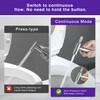 Tugbagocer Bidet Toilet Sprayer Head Stainless Steel Handheld Sprayer for