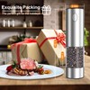 Enutogo Electric Salt and Pepper Grinder Set, Rechargeable Salt and