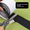 Carpet Gripper Non-Slip Mat, Velcro Closure, Non-Slip Sofa Cushion Gripper,