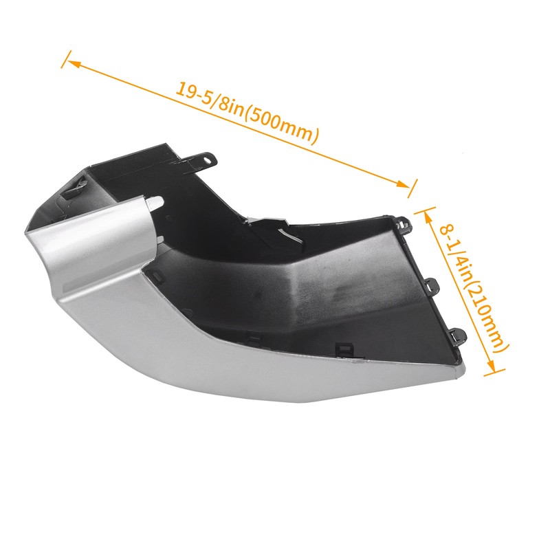 KUAFU Rear Bumper End Caps Cover Compatible with 2007-2014 Toyota