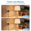 QUEENWEN 13A Smart Plug UK with Energy Monitoring, Smart Socket