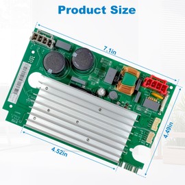 WH22X35837 Inverter Control Board Compatible with GE Washer Control Board
