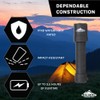 Cascade Mountain Tech 1000-Lumen IPX8 Waterproof LED Flashlight with 3