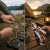 Folding Multitool Pliers for Camping – Stainless Steel Utility Tool