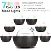 280ml Glass Essential Oil Diffuser Aromatherapy Diffusers Ultrasonic Cool Mist