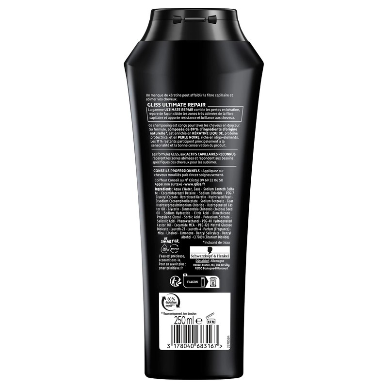 Schwarzkopf Gliss Ultimate Repair – 250 ml – Pack of 2