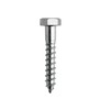 DOJA Barcelona Hexagon Wood Screws Assorted Screws Pack 50-8 x