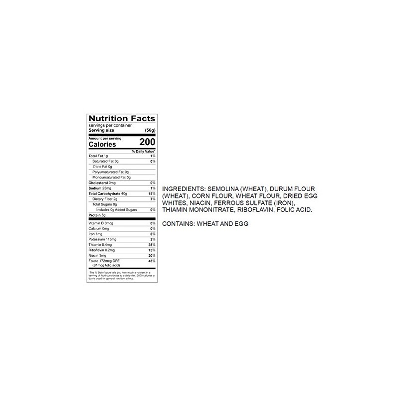 No Yolks Extra Broad Egg Noodle, 12 oz (Pack of