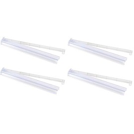 HNDtek Modern Mahjong Racks with Built-in Pushers - Clear Combo Rack - Set of 4