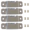4PCS Small Metal Tape Measure Holder Clip Measuring Tape Belt