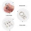 WEBEEDY Boot Charm Alloy Shoe Charms with Spring O Ring