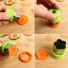 40Pcs Vegetable Fruit Cutters Shapes Set,10Pcs Stainless Steel Mini Cookie