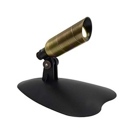 HALF OFF PONDS LumiNight Pond and Landscape Lighting - 1-Watt LED Brass Mini Spotlight
