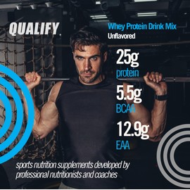 Unflavored Whey Protein Powder. Post Workout Recovery Drink, Gluten & Sugar Free, Highly Kosher, 25g Protein. Essential Amino Acids - 5.5g BCAA, 2.7g Leucine, 1.4g Isoleucine, 1.4g Valine 26.4 Ounce