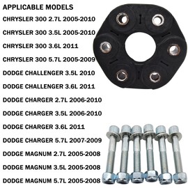 2034100315 DriveShaft Drive Shaft Coupler Flex Joint Drive Shaft Compatible with Chrysler 300 Compatible with Dodge Challenger Charger 2006-2011Magnum 2005-2008