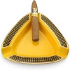 CIGARFEAST Cigar Ashtray Triangle- Large Rest Outdoor Cigars Ashtray for