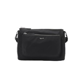 agnes b RAS13-03 Women's Shoulder Bag, Black