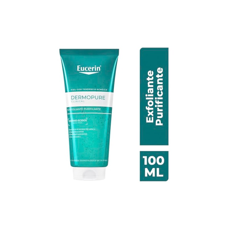 Eucerin Exfoliante Facial Piel Grasa Imperfecciones 100Ml