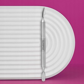 STALEKS PRO by Natury Nails Cuticle Pusher Manicure Pedicure Stainless Steel Expert 100/1