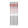 Black Eagle - BE-EXB-6 Executioner Crossbow Fletched Carbon Arrows/Bolts -