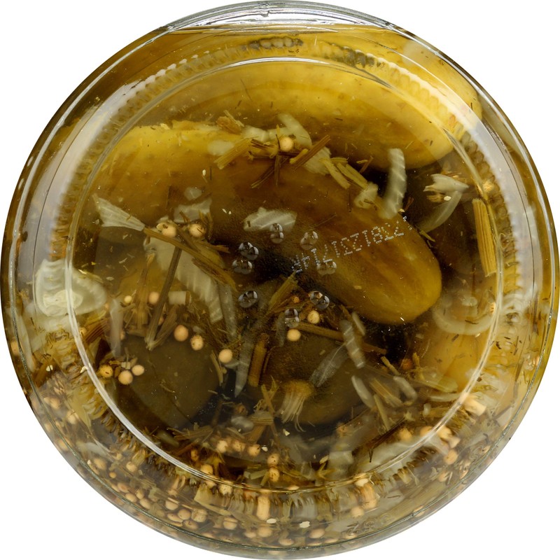 Kühne, Barrel Gherkins, 35.9 Ounce (Pack of 6)