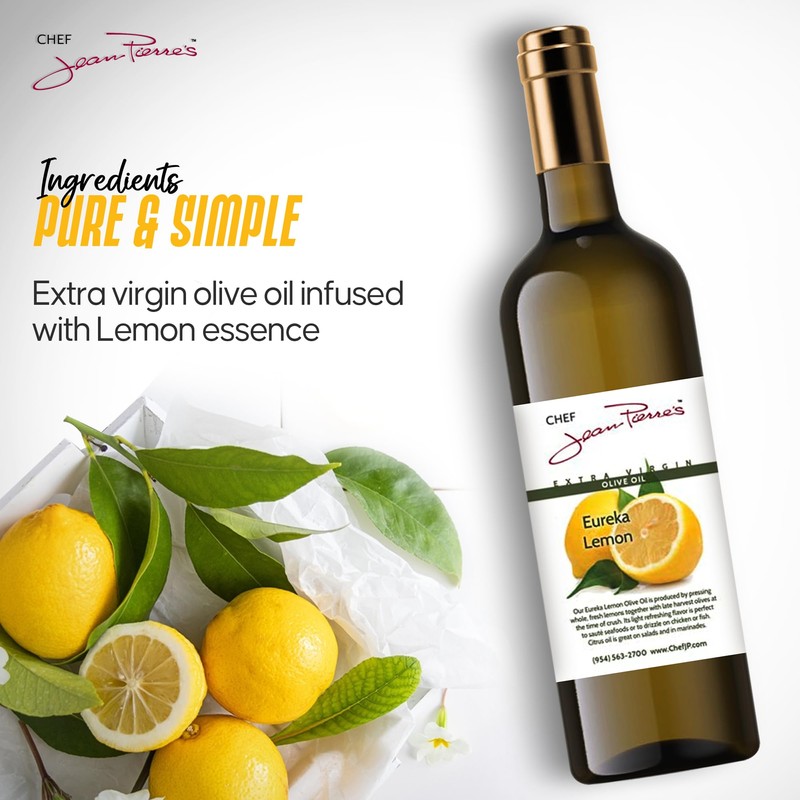 100% naturally infused Eureka Lemon Olive Oil 750ml (25oz)