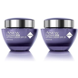 Pack of 2 Anew Platinum Day Replenishing Face Cream SPF25 with Protinol - 50ml