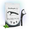SOMETHING NICE Floss Picks - Minty Fresh Twin Floss for