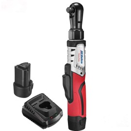 ACDelco Cordless G12 Series BRUSHLESS Li-ion 12V MAX. Ratchet Wrench (1/2‘’) Tool Kit, 2-Pack Lithium-Ion Batteries