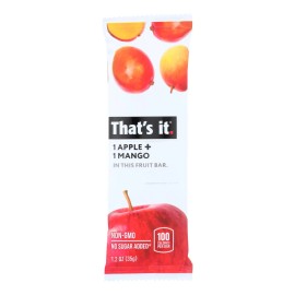 UD_That's It 1.2 oz Fruit Bar-Case of 12 Apple and Mango Vegetable Snack
